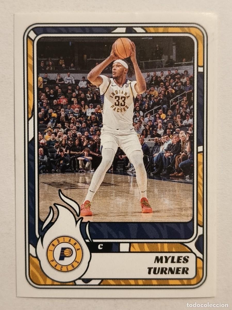 Coleccionismo deportivo: #191 MYLES TURNER (INDIANA PACERS) BALONCESTO NBA 2024/2025 PANINI