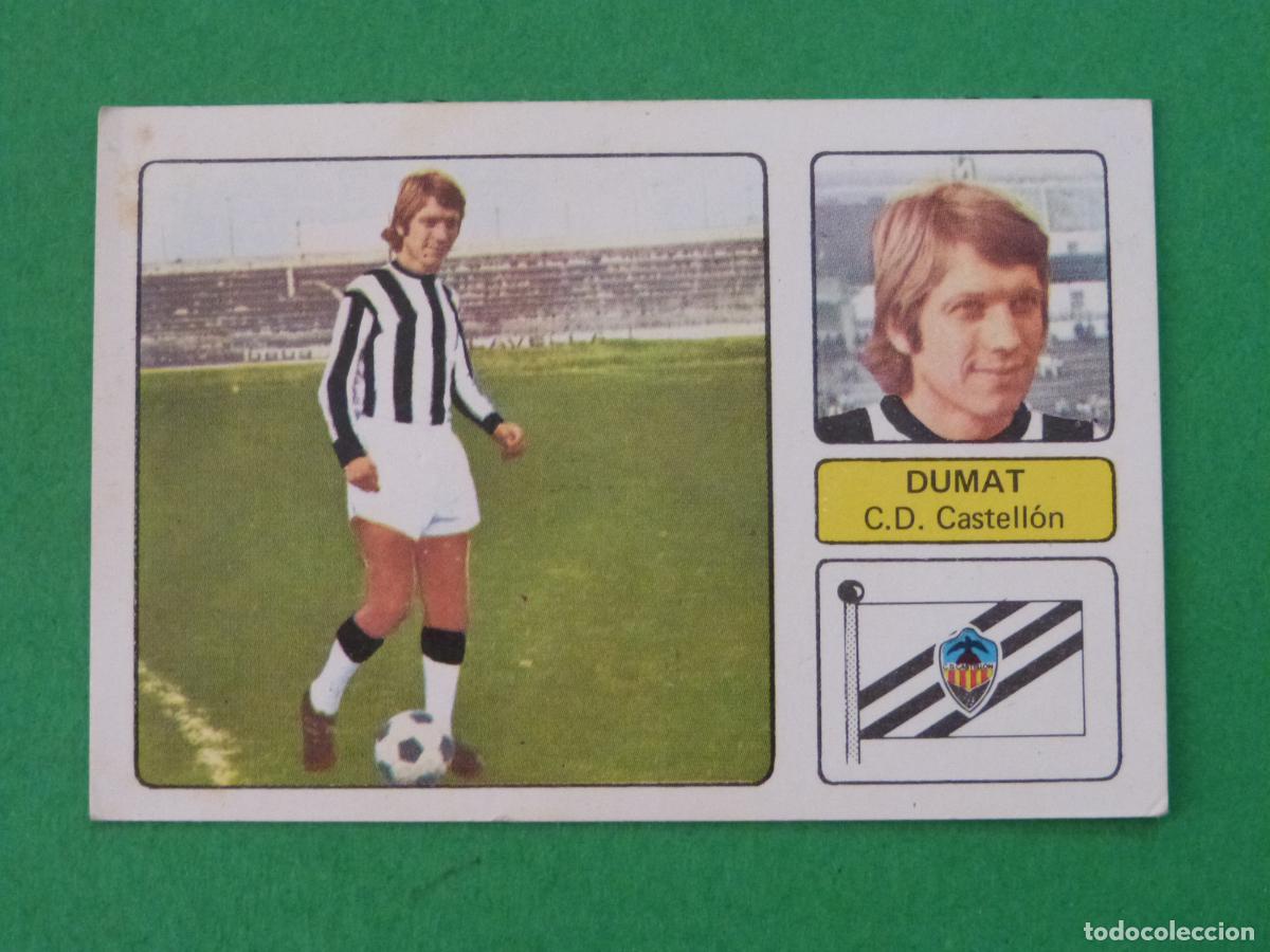 Coleccionismo deportivo: CROMO FUTBOL DUMAT C.D. CASTELLON FICHAJE DESPEGADO N&ordm; 9 LIGA FHER 1973-1974/73-74