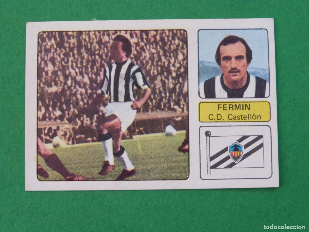 Coleccionismo deportivo: CROMO FUTBOL FERMIN C.D. CASTELLON FICHAJE DESPEGADO N&ordm; 8 LIGA FHER 1973-1974/73-74