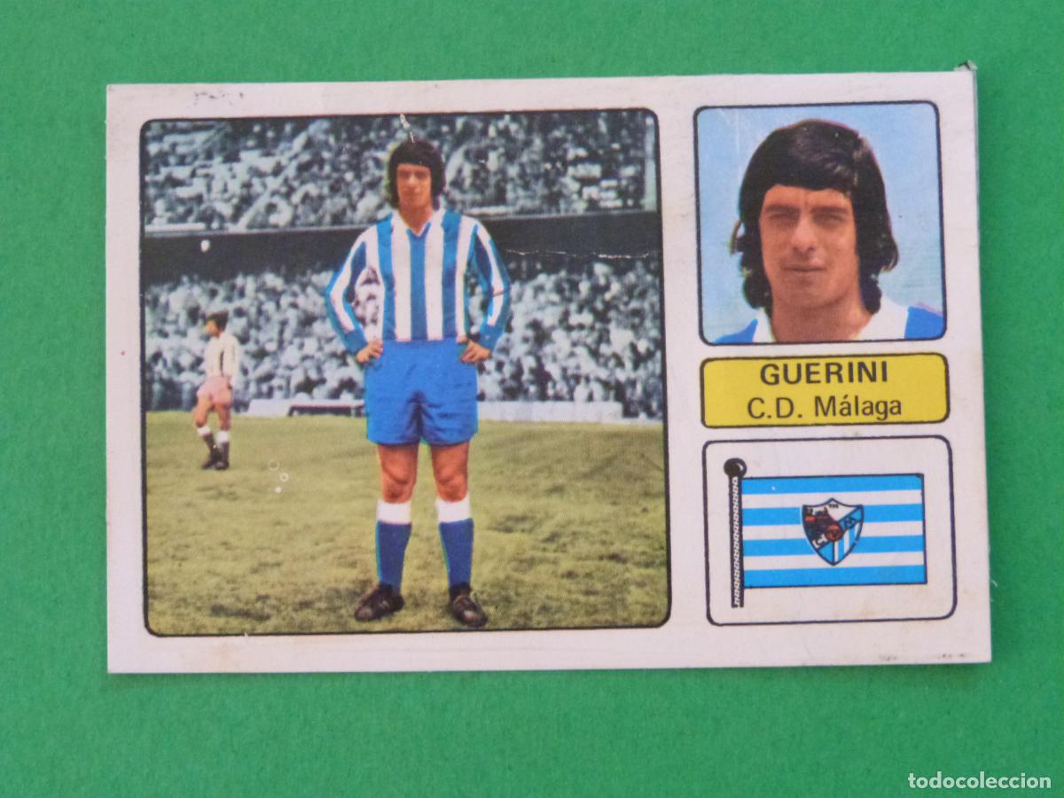 Coleccionismo deportivo: CROMO FUTBOL GUERINI MALAGA C.F. FICHAJE DESPEGADO N&ordm; 12 LIGA FHER 1973-1974/73-74
