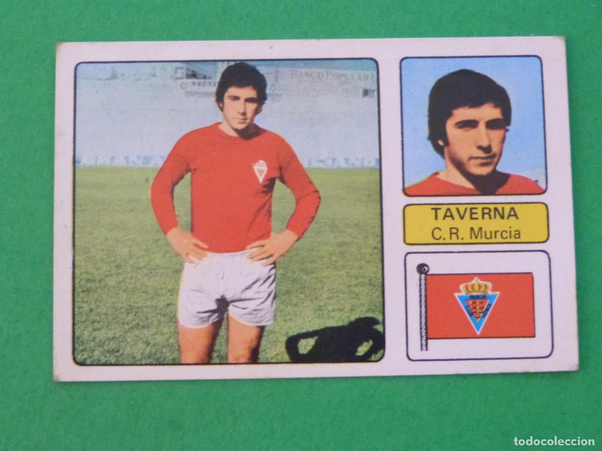 Coleccionismo deportivo: CROMO FUTBOL TAVERNA REAL MURCIA FICHAJE DESPEGADO N&ordm; 11 LIGA FHER 1973-1974/73-74