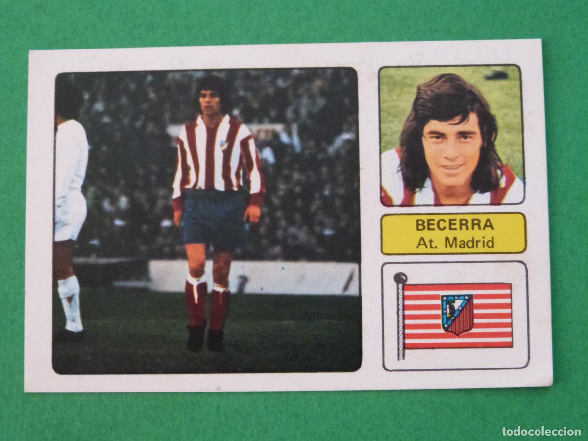 Coleccionismo deportivo: CROMO FUTBOL BECERRA ATLETICO DE MADRID DESPEGADO LIGA FHER 1973-1974/73-74