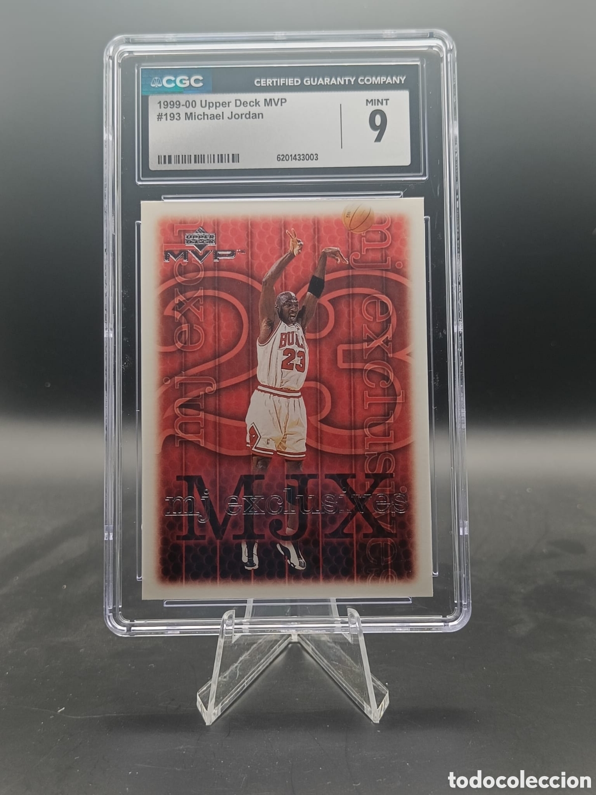 Coleccionismo deportivo: 1999-00 Upper Deck MVP Michael Jordan CGC 9