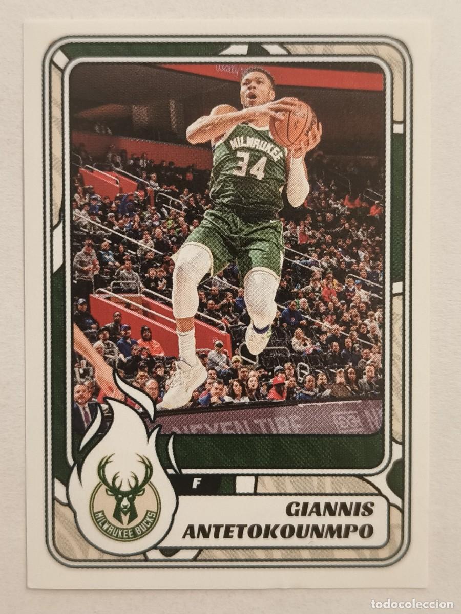 Coleccionismo deportivo: #216 GIANNIS ANTETOKOUNMPO (MILWAUKEE BUCKS) BALONCESTO NBA 2024/2025 PANINI