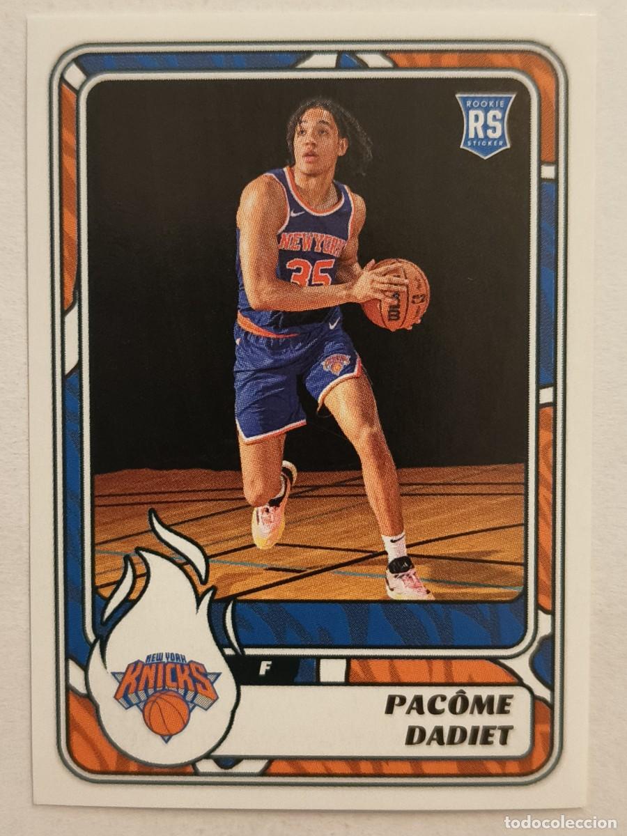 Coleccionismo deportivo: #237 PACOME DADIET (NEW YORK KNICKS) BALONCESTO NBA 2024/2025 PANINI