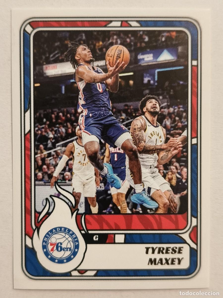 Coleccionismo deportivo: #255 TYRESE MAXEY (PHILADELPHIA 76ERS) BALONCESTO NBA 2024/2025 PANINI