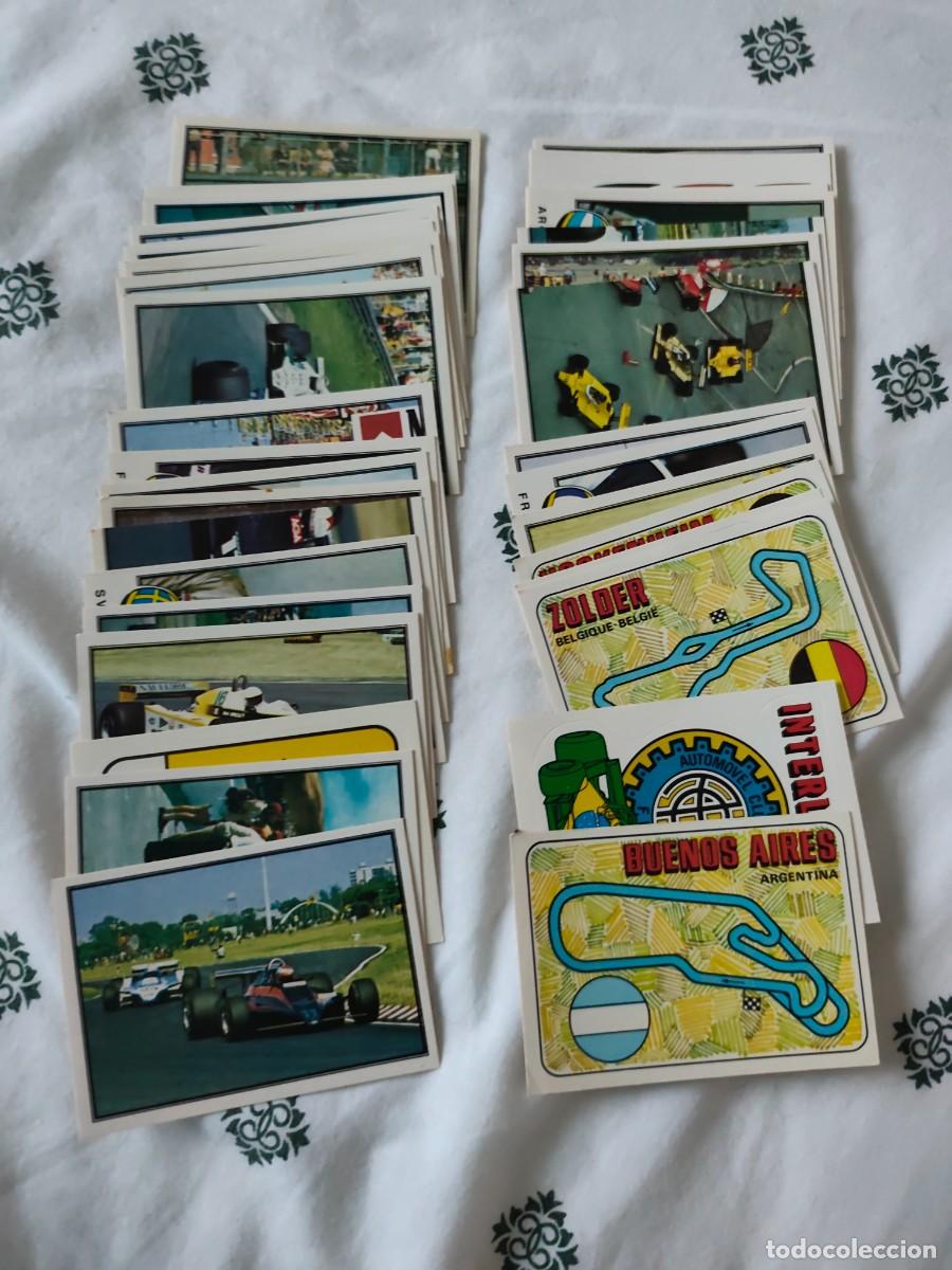 Coleccionismo deportivo: Lote de 36 cromos F1 Grand Prix. Sin pegar sin repetir