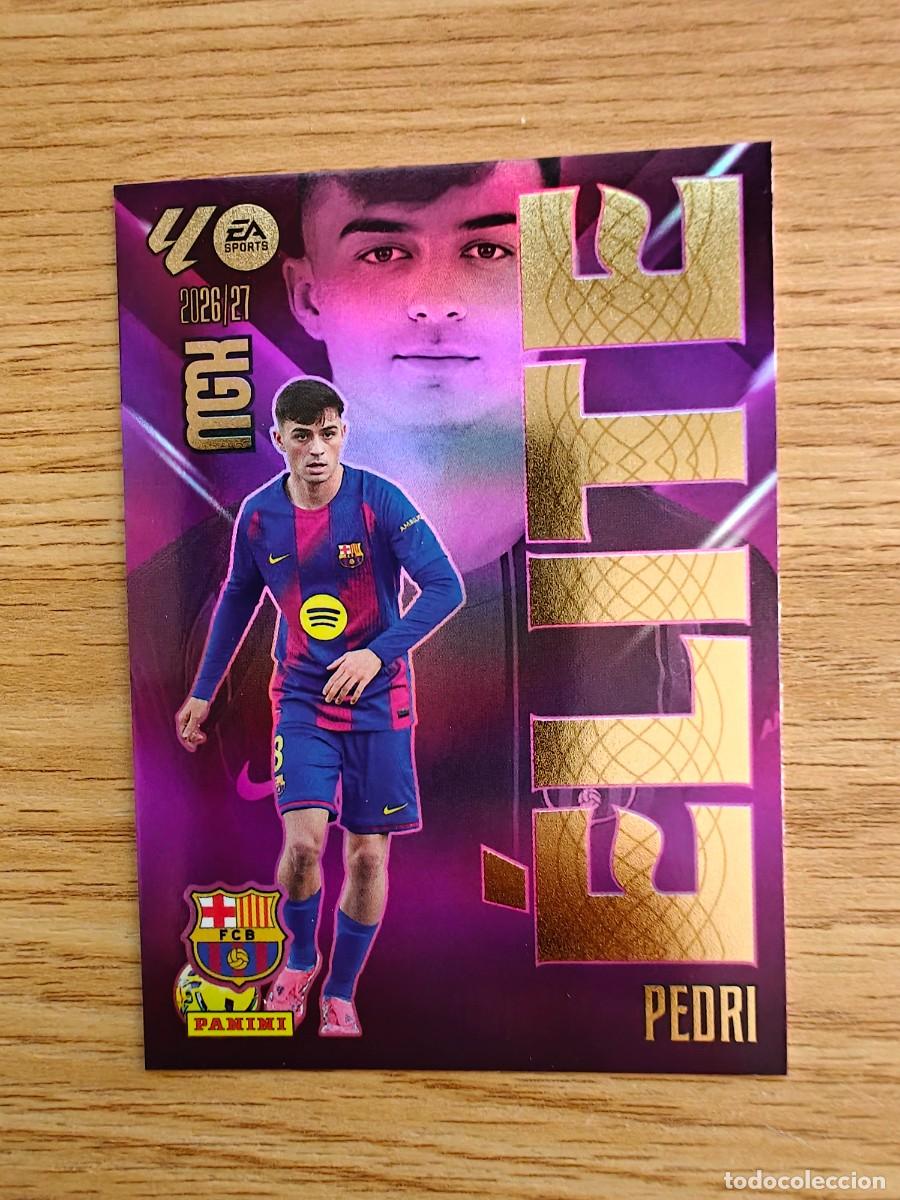 Coleccionismo deportivo: Pedri 15 Elite Panini Megacracks 26 27 Barcelona 2026 2027
