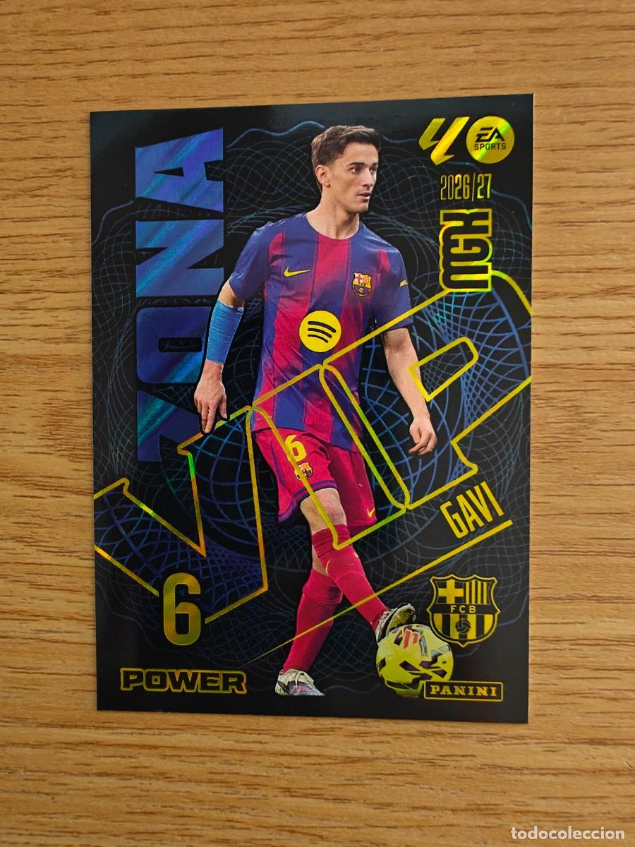 Coleccionismo deportivo: Gavi 394 P Megacracks 26 27 Zona Vip Power Panini FC Barcelona 2026 20
