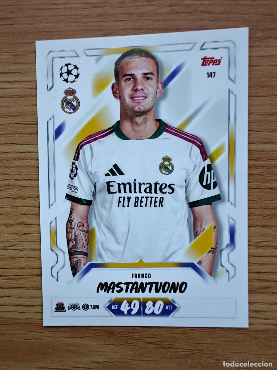 Coleccionismo deportivo: Franco Mastantuono 147 Match Attax 26 27 Real Madrid 2026 2027