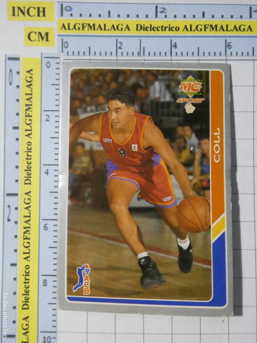 Coleccionismo deportivo: CROMO TARJETA DE BALONCESTO. 194 COLL CB SALAMANCA ACB95 ACB 95 1995. MUNDI CROMO.