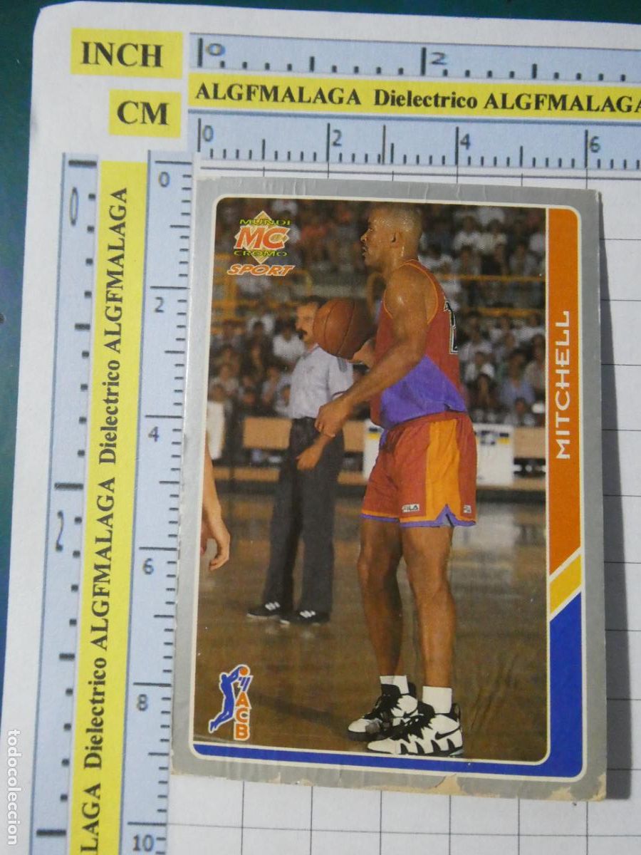Coleccionismo deportivo: CROMO TARJETA DE BALONCESTO. 197 MITCHELL CB SALAMANCA ACB95 ACB 95 1995. MUNDI CROMO.