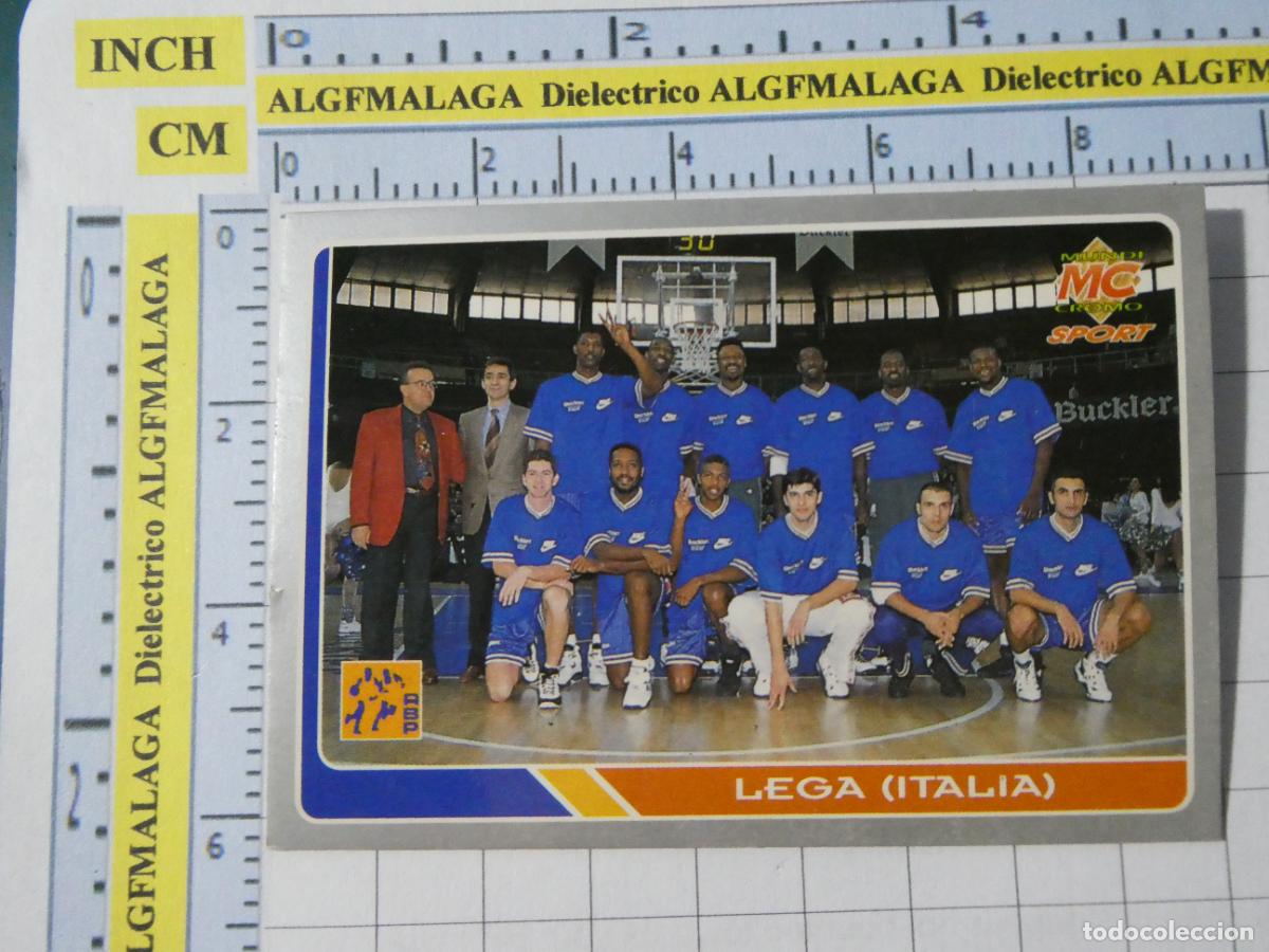 Coleccionismo deportivo: CROMO TARJETA DE BALONCESTO. 202 LEGA ITALIA DJORJEVIC ACB95 ACB 95 1995. MUNDI CROMO.