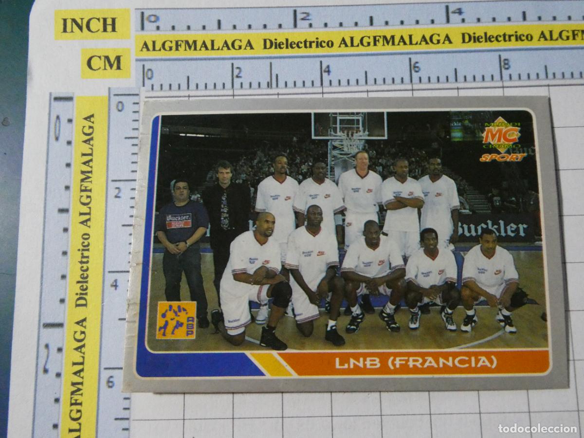 Coleccionismo deportivo: CROMO TARJETA DE BALONCESTO. 204 LNB FRANCIA MC RAE ACB95 ACB 95 1995. MUNDI CROMO.