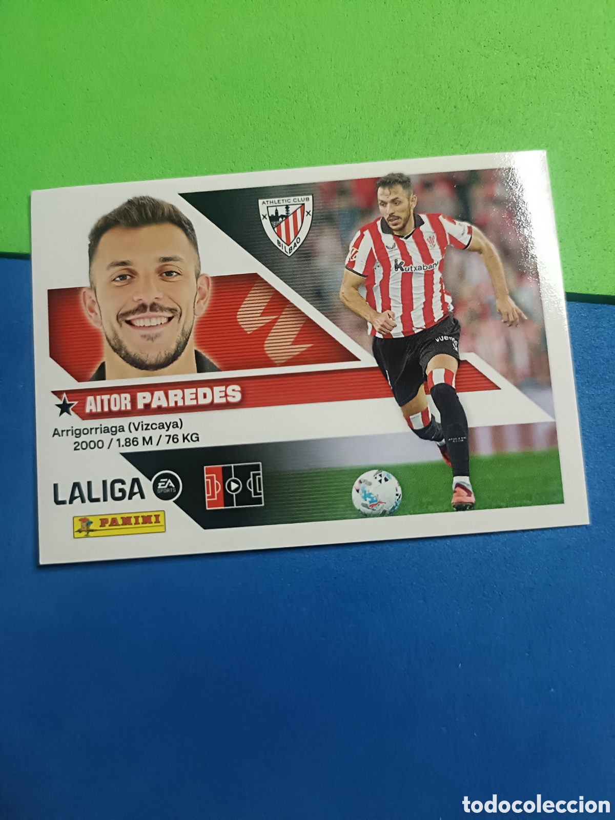 Coleccionismo deportivo: Panini cromos stickers Liga este 2026 2027 26 27 - Bilbao 6A Paredes