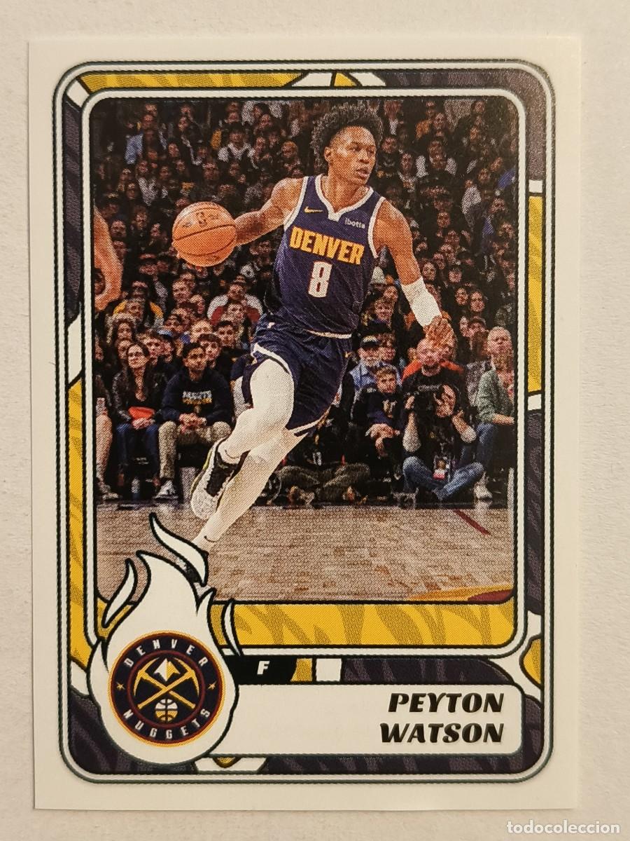 Coleccionismo deportivo: #311 PEYTON WATSON (DENVER NUGGETS) BALONCESTO NBA 2024/2025 PANINI