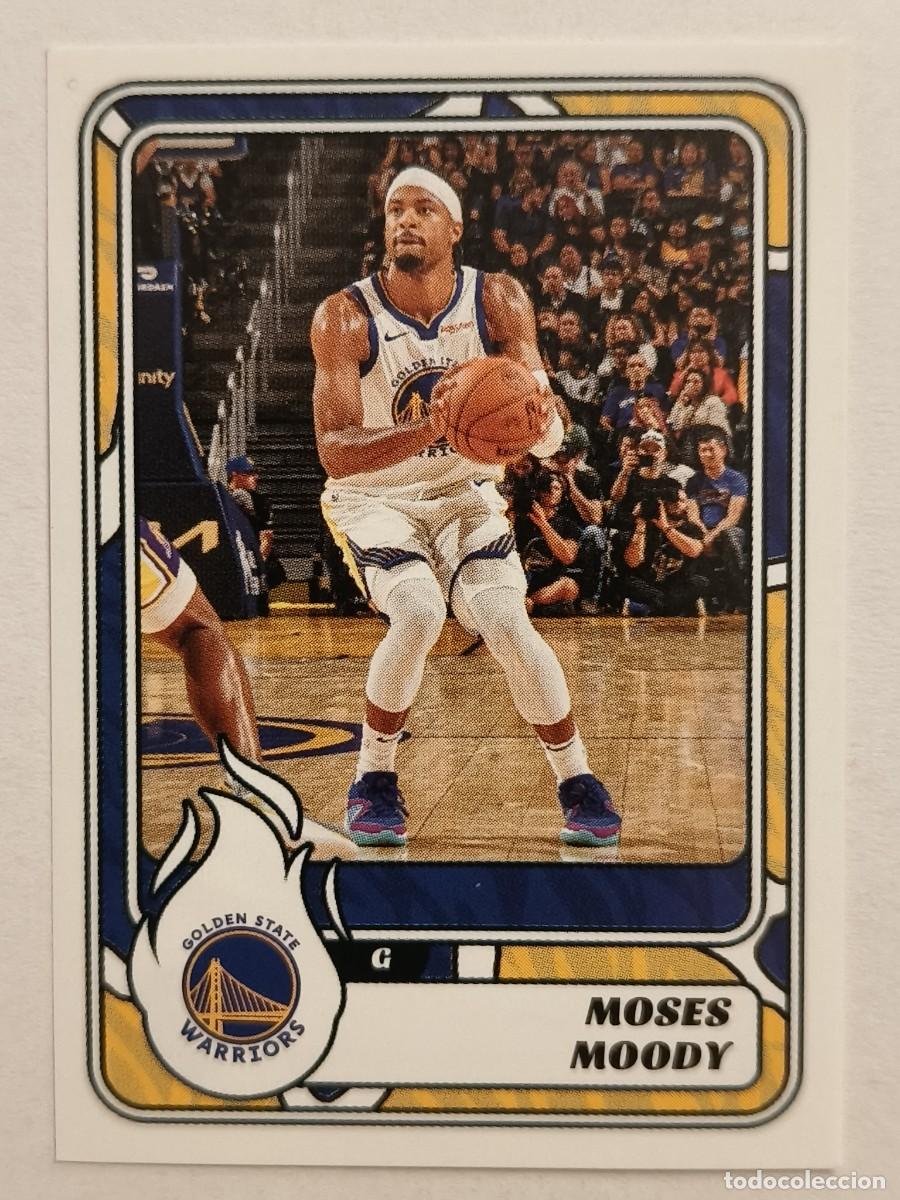 Coleccionismo deportivo: #330 MOSES MOODY (GOLDEN STATE WARRIORS) BALONCESTO NBA 2024/2025 PANINI