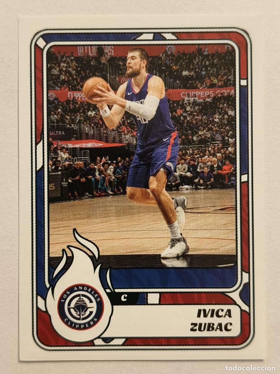 Coleccionismo deportivo: #349 IVICA ZUBAC (LOS ANGELES CLIPPERS) BALONCESTO NBA 2024/2025 PANINI