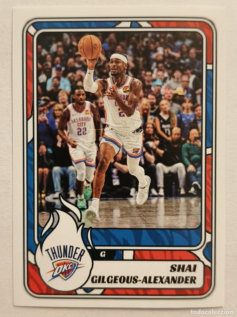Coleccionismo deportivo: #411 SHAI GILGEOUS-ALEXANDER (OKLAHOMA CITY THUNDER) BALONCESTO NBA 2024/2025 PANINI