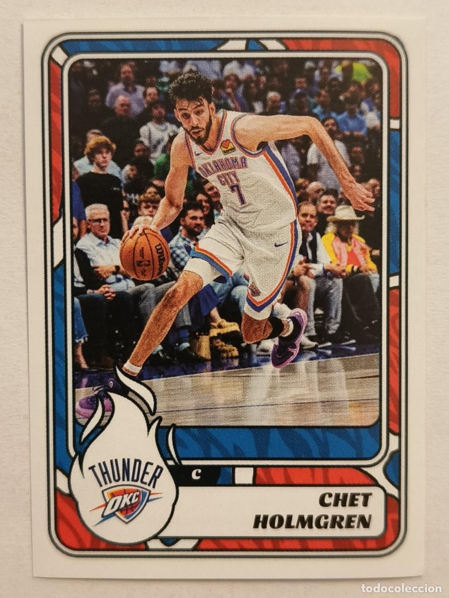 Coleccionismo deportivo: #412 CHET HOLMGREN (OKLAHOMA CITY THUNDER) BALONCESTO NBA 2024/2025 PANINI