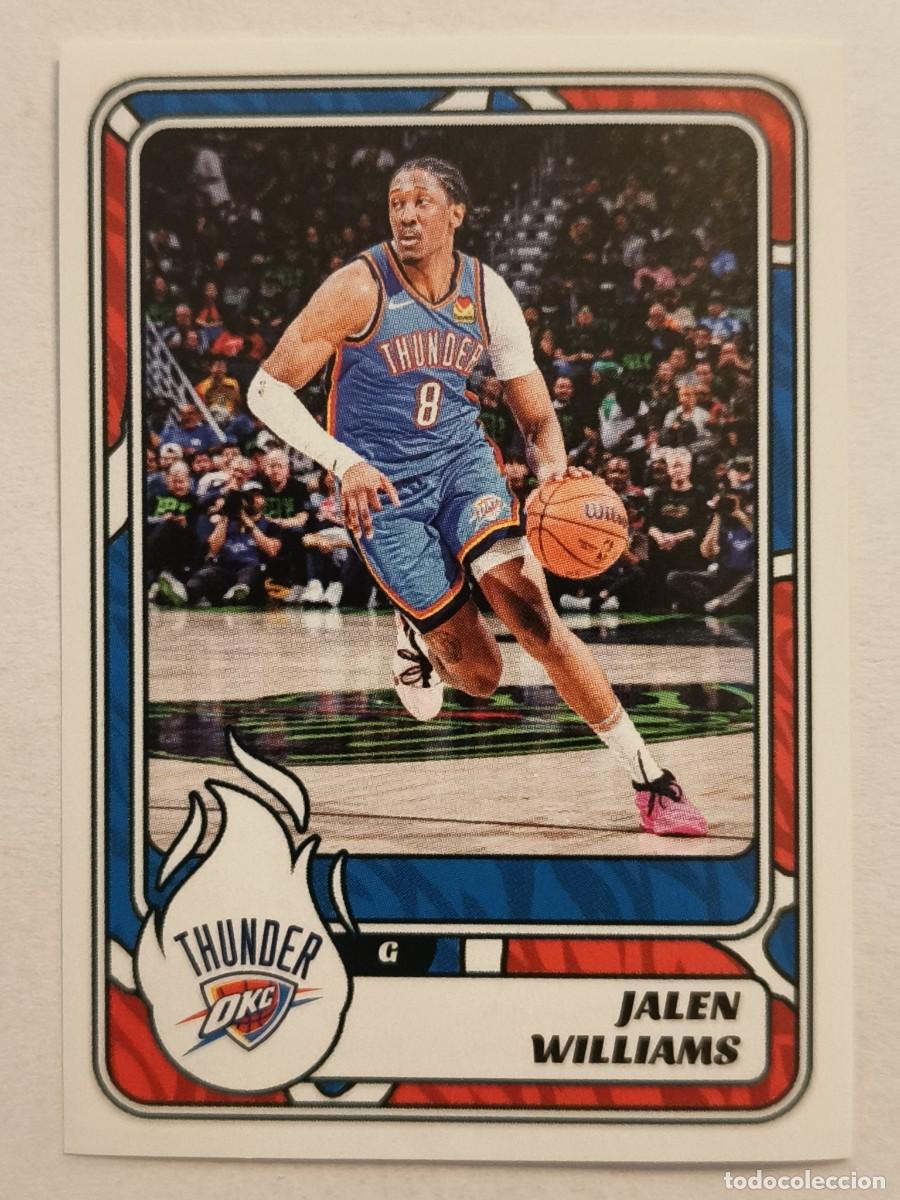 Coleccionismo deportivo: #413 JALEN WILLIAMS (OKLAHOMA CITY THUNDER) BALONCESTO NBA 2024/2025 PANINI