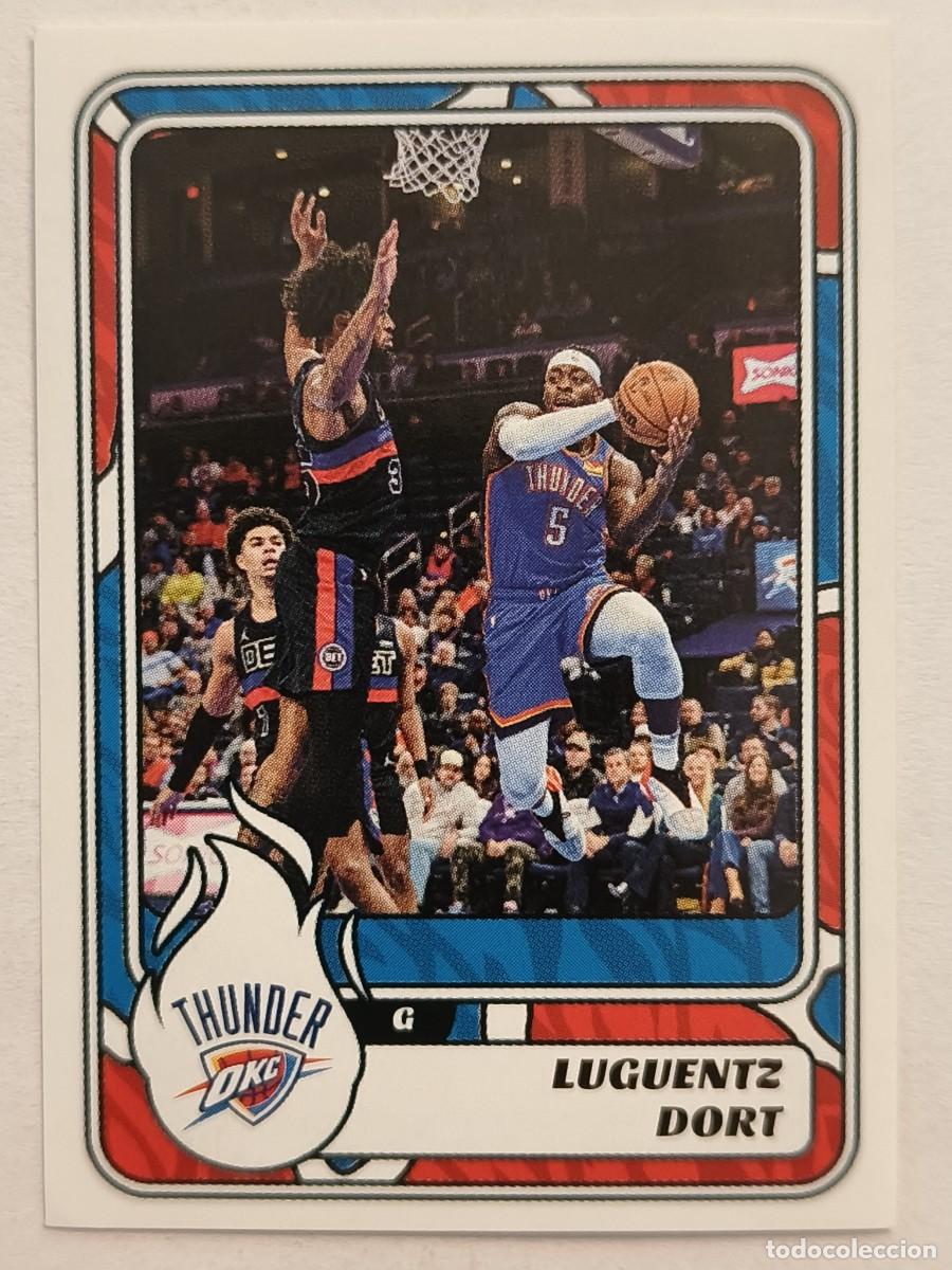Coleccionismo deportivo: #417 LUGUENTZ DORT (OKLAHOMA CITY THUNDER) BALONCESTO NBA 2024/2025 PANINI