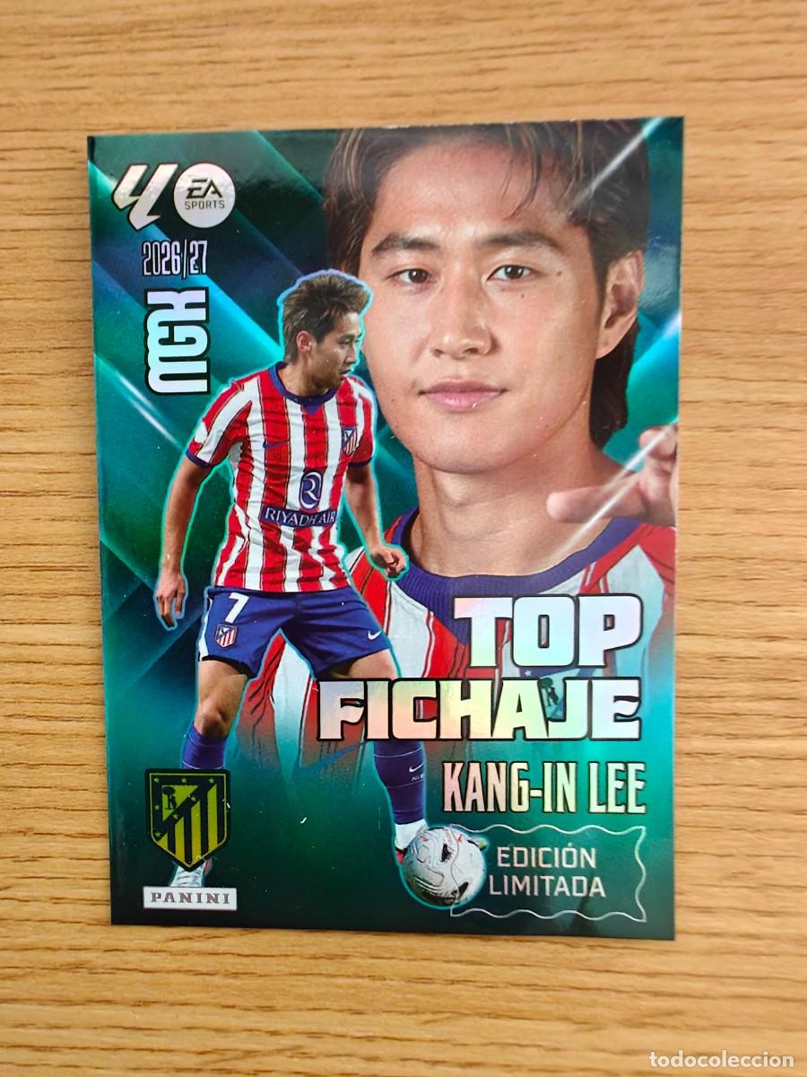 Coleccionismo deportivo: Kang-in Lee Top Fichaje Edici&oacute;n Limitada Megacracks 26 27 Atl&eacute;tico de Madrid 2026 2027