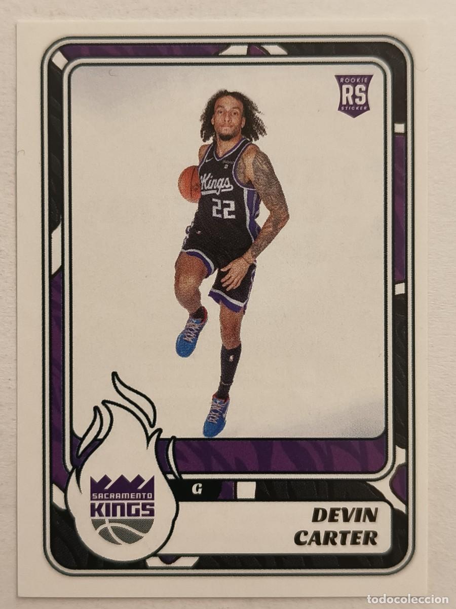 Coleccionismo deportivo: #460 DEVIN CARTER (SACRAMENTO KINGS) BALONCESTO NBA 2024/2025 PANINI
