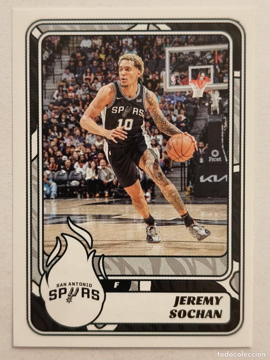 Coleccionismo deportivo: #467 JEREMY SOCHAN (SAN ANTONIO SPURS) BALONCESTO NBA 2024/2025 PANINI