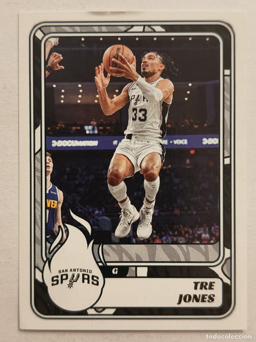 Coleccionismo deportivo: #468 TRE JONES (SAN ANTONIO SPURS) BALONCESTO NBA 2024/2025 PANINI