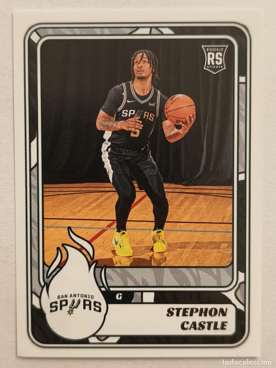 Coleccionismo deportivo: #469 STEPHON CASTLE (SAN ANTONIO SPURS) BALONCESTO NBA 2024/2025 PANINI