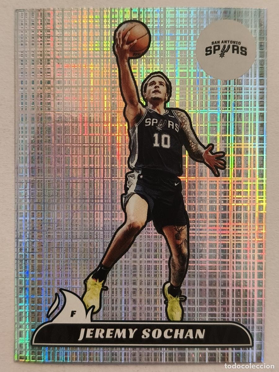 Coleccionismo deportivo: #472 JEREMY SOCHAN (SAN ANTONIO SPURS) BALONCESTO NBA 2024/2025 PANINI