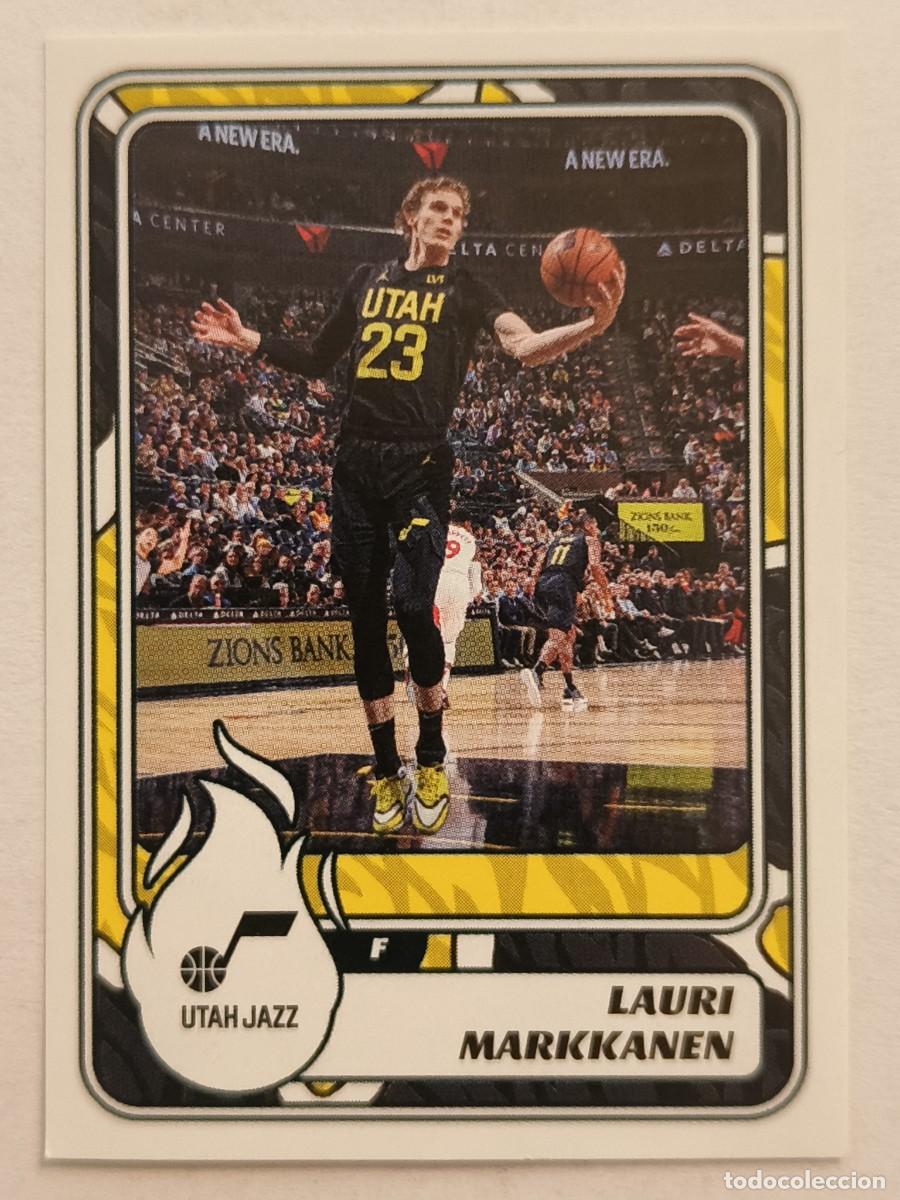 Coleccionismo deportivo: #476 LAURI MARKKANEN (UTAH JAZZ) BALONCESTO NBA 2024/2025 PANINI