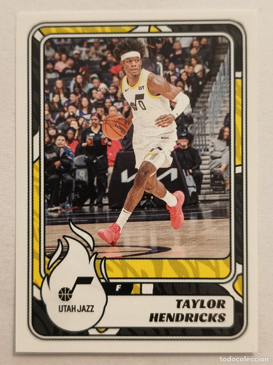 Coleccionismo deportivo: #486 TAYLOR HENDRICKS (UTAH JAZZ) BALONCESTO NBA 2024/2025 PANINI