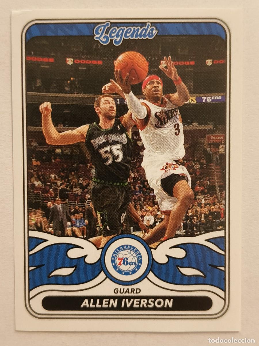 Coleccionismo deportivo: #491 ALLEN IVERSON (LEGENDS) BALONCESTO NBA 2024/2025 PANINI
