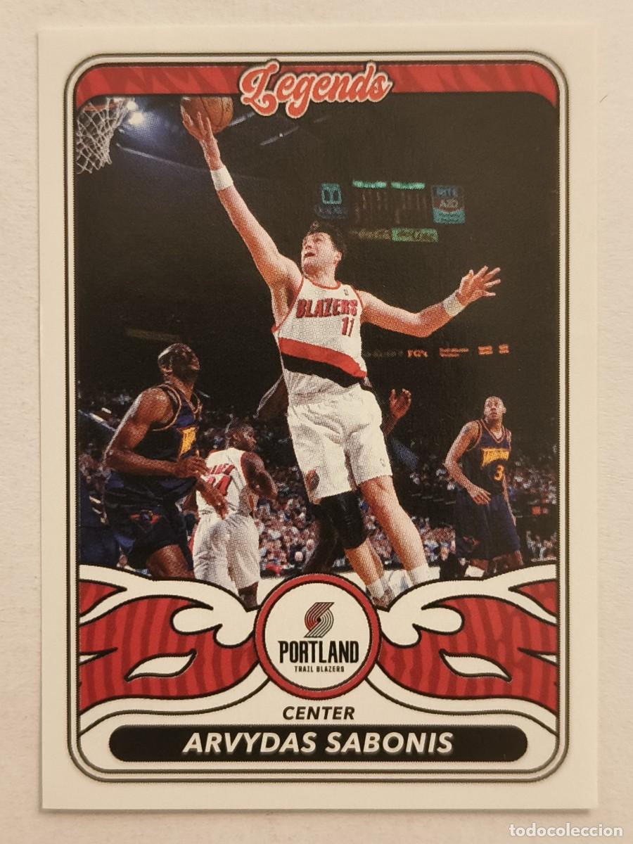 Coleccionismo deportivo: #496 ARVYDAS SABONIS (LEGENDS) BALONCESTO NBA 2024/2025 PANINI