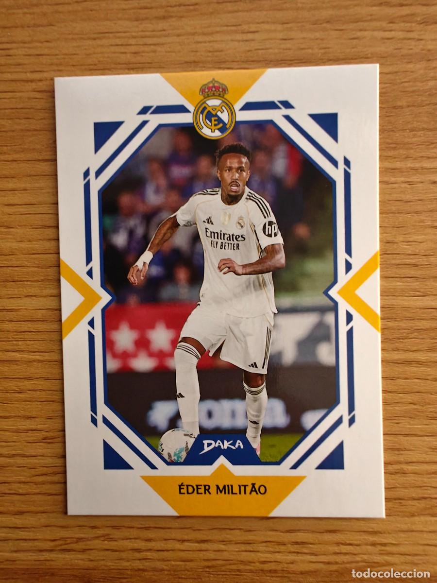 Coleccionismo deportivo: &Eacute;der Milit&atilde;o 13 A Daka Top Audicence 25 26 Real Madrid 2025 2026