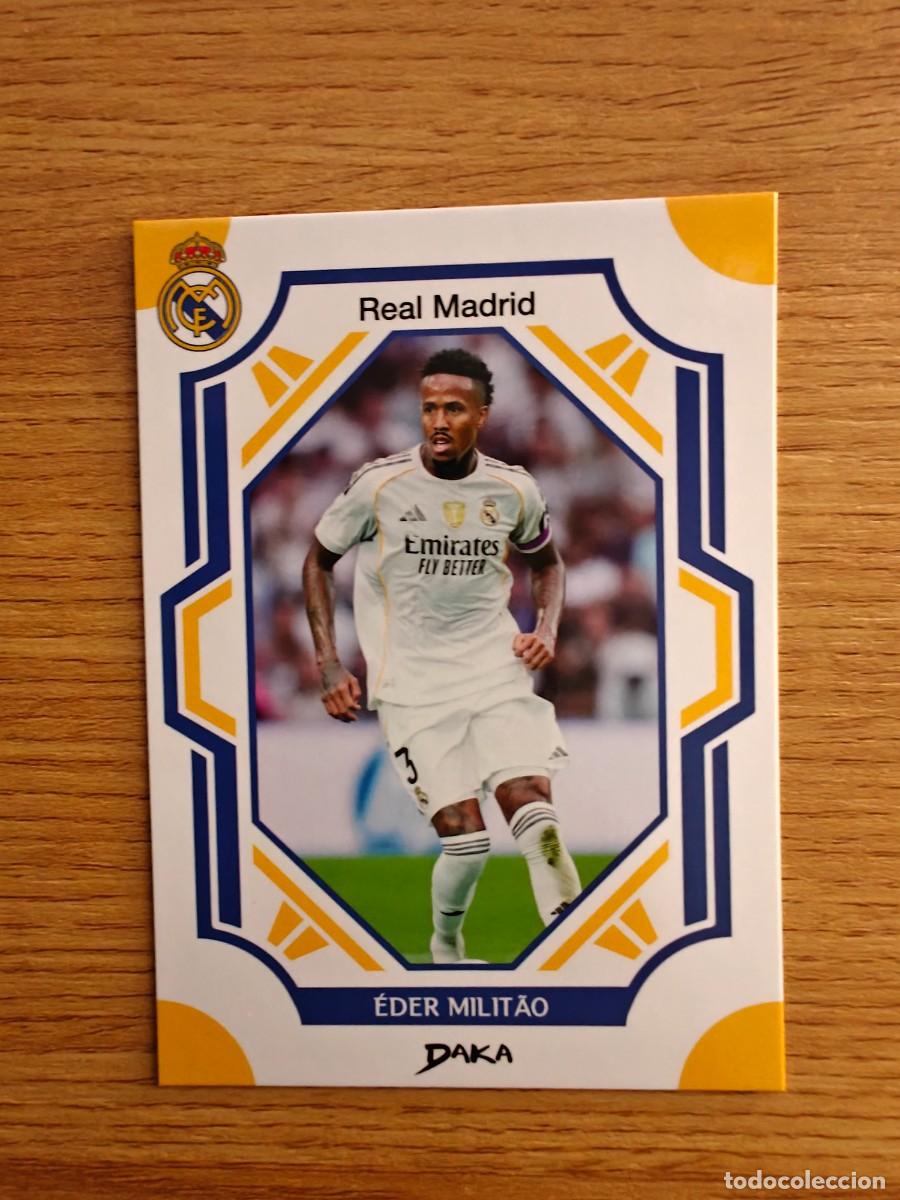 Coleccionismo deportivo: &Eacute;der Milit&atilde;o 13 B Daka Top Audicence 25 26 Real Madrid 2025 2026