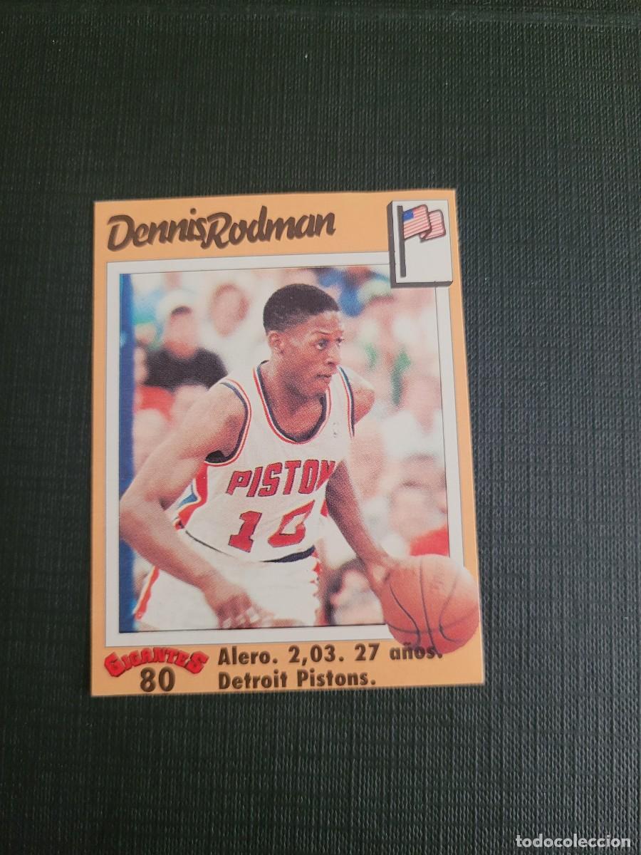 Coleccionismo deportivo: 1988 DENNIS RODMAN CARD NBA # 80 GIGANTES BASKET DETROIT PISTONS