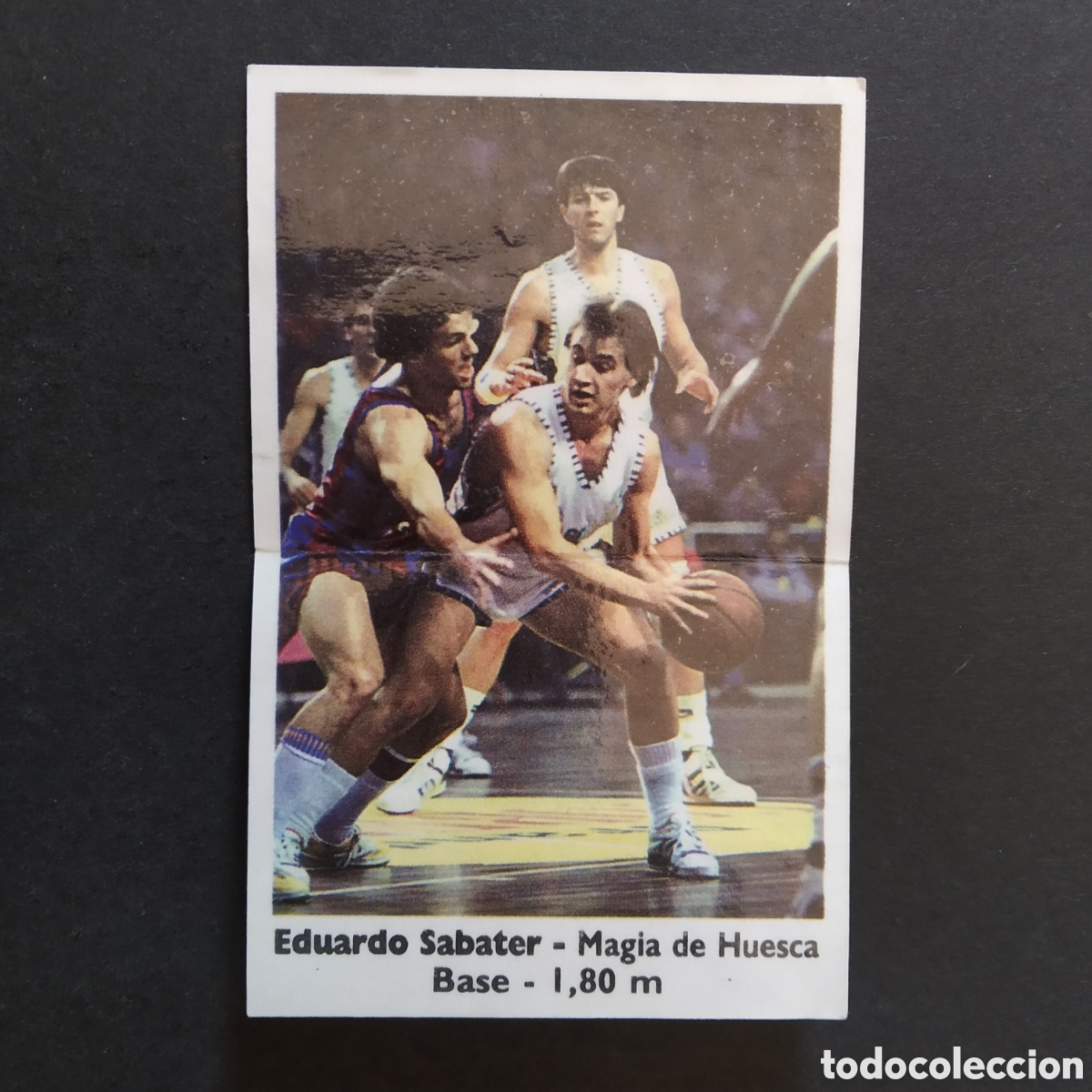Coleccionismo deportivo: CROMO - N&ordm; 092 - EDUARDO SABATER - MAGIA DE HUESCA - BASKET 88-89 (1988 /1989) - BOLLYCAO