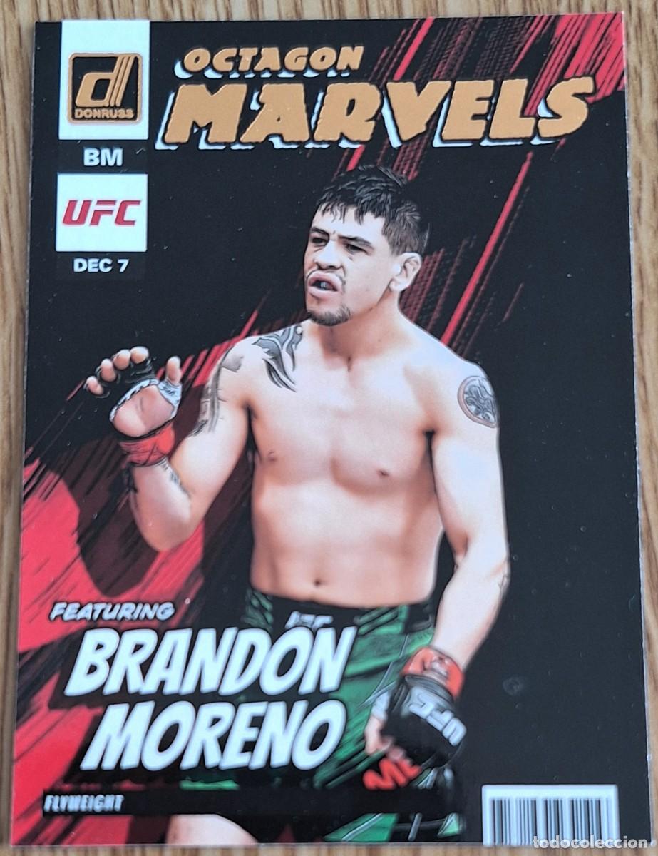 Coleccionismo deportivo: Brandon Moreno Panini Donruss UFC 2023 Octagon Marvels