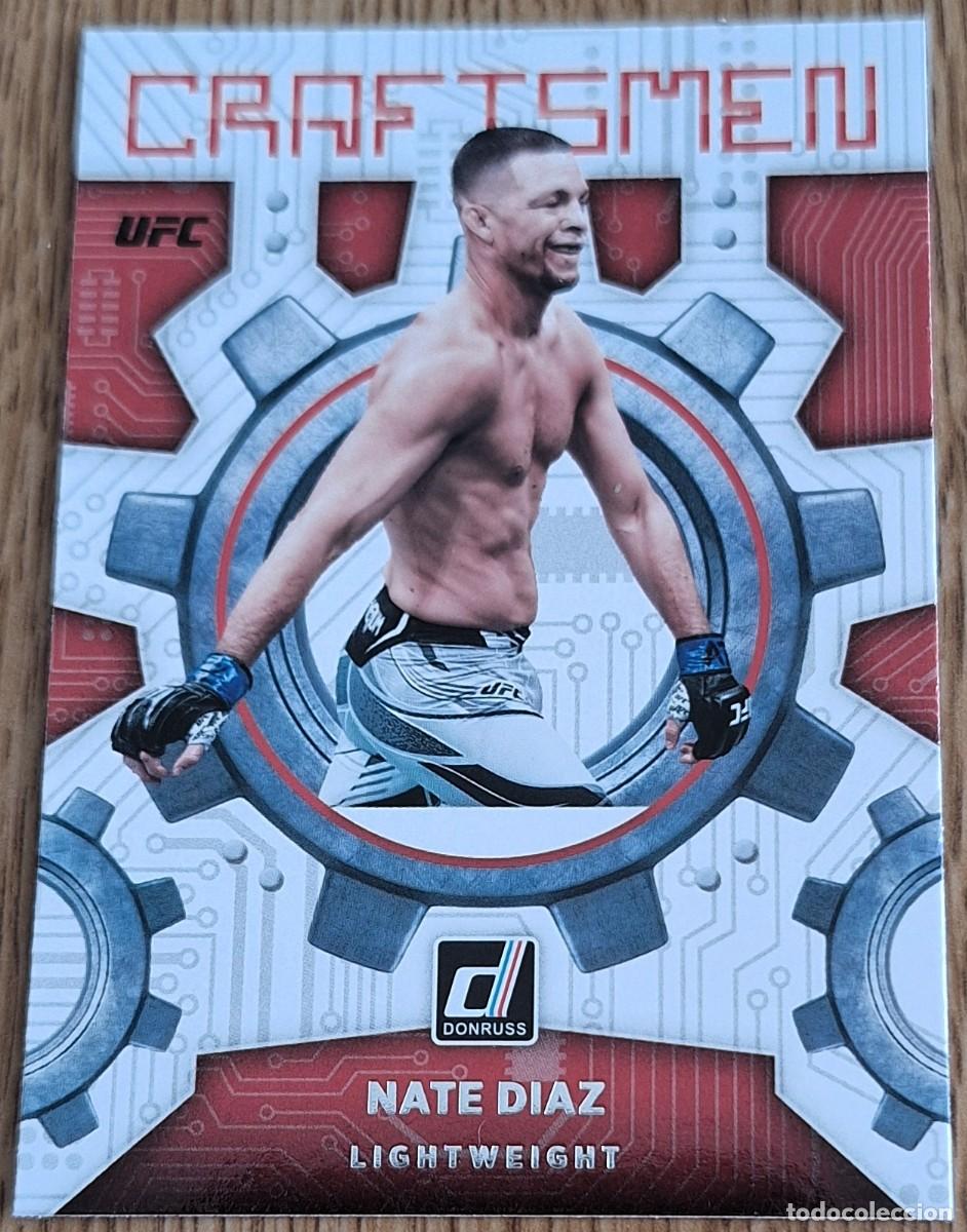 Coleccionismo deportivo: Nate Diaz Panini Donruss UFC 2022 Craftsmen