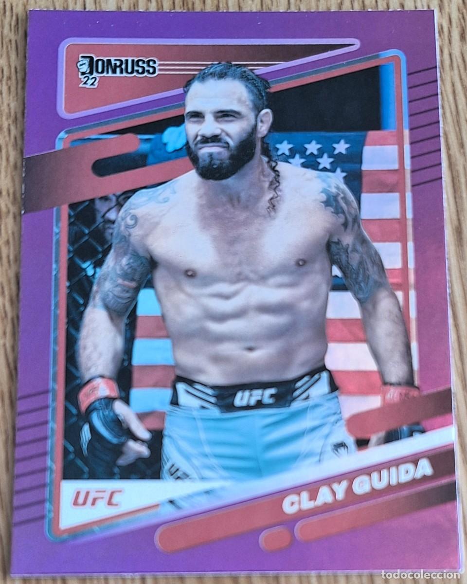 Coleccionismo deportivo: Clay Guida Panini Donruss UFC 2022 Purple #111
