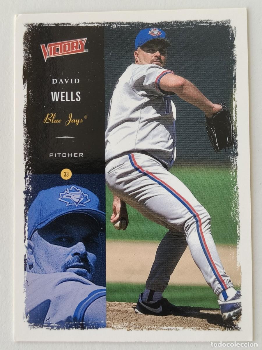 Coleccionismo deportivo: #38 DAVID WELLS (TORONTO BLUE JAYS) BEISBOL MLB 2000 UPPER DECK VICTORY