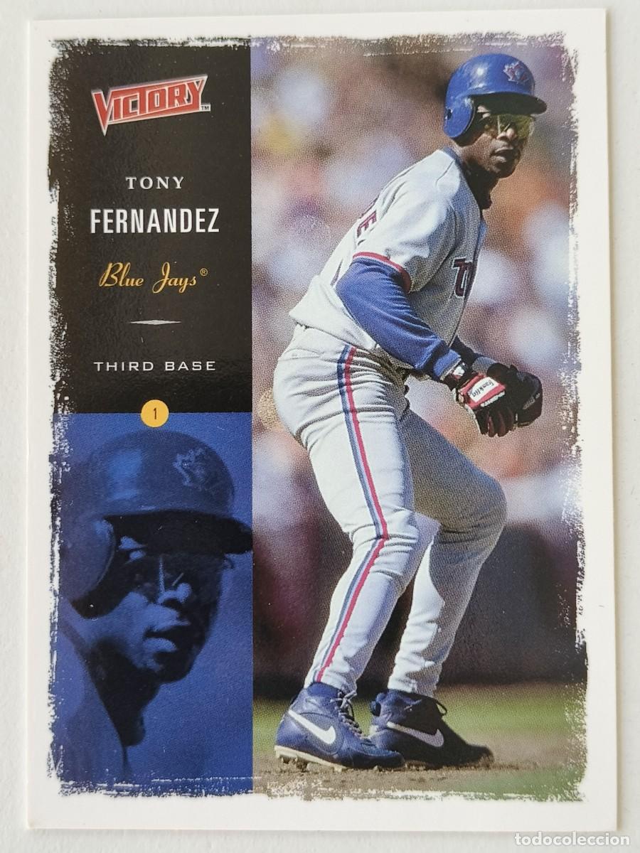Coleccionismo deportivo: #43 TONY FERNANDEZ (TORONTO BLUE JAYS) BEISBOL MLB 2000 UPPER DECK VICTORY
