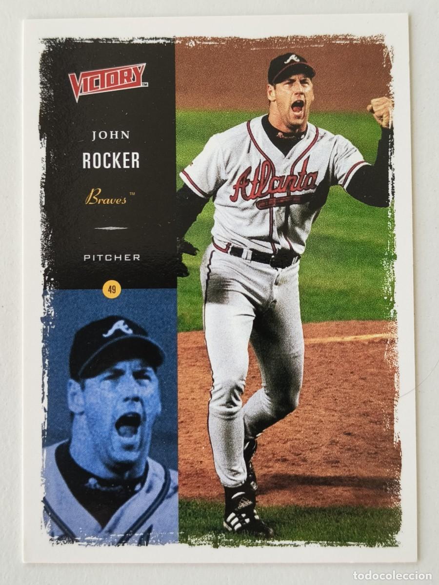 Coleccionismo deportivo: #55 JOHN ROCKER (ATLANTA BRAVES) BEISBOL MLB 2000 UPPER DECK VICTORY