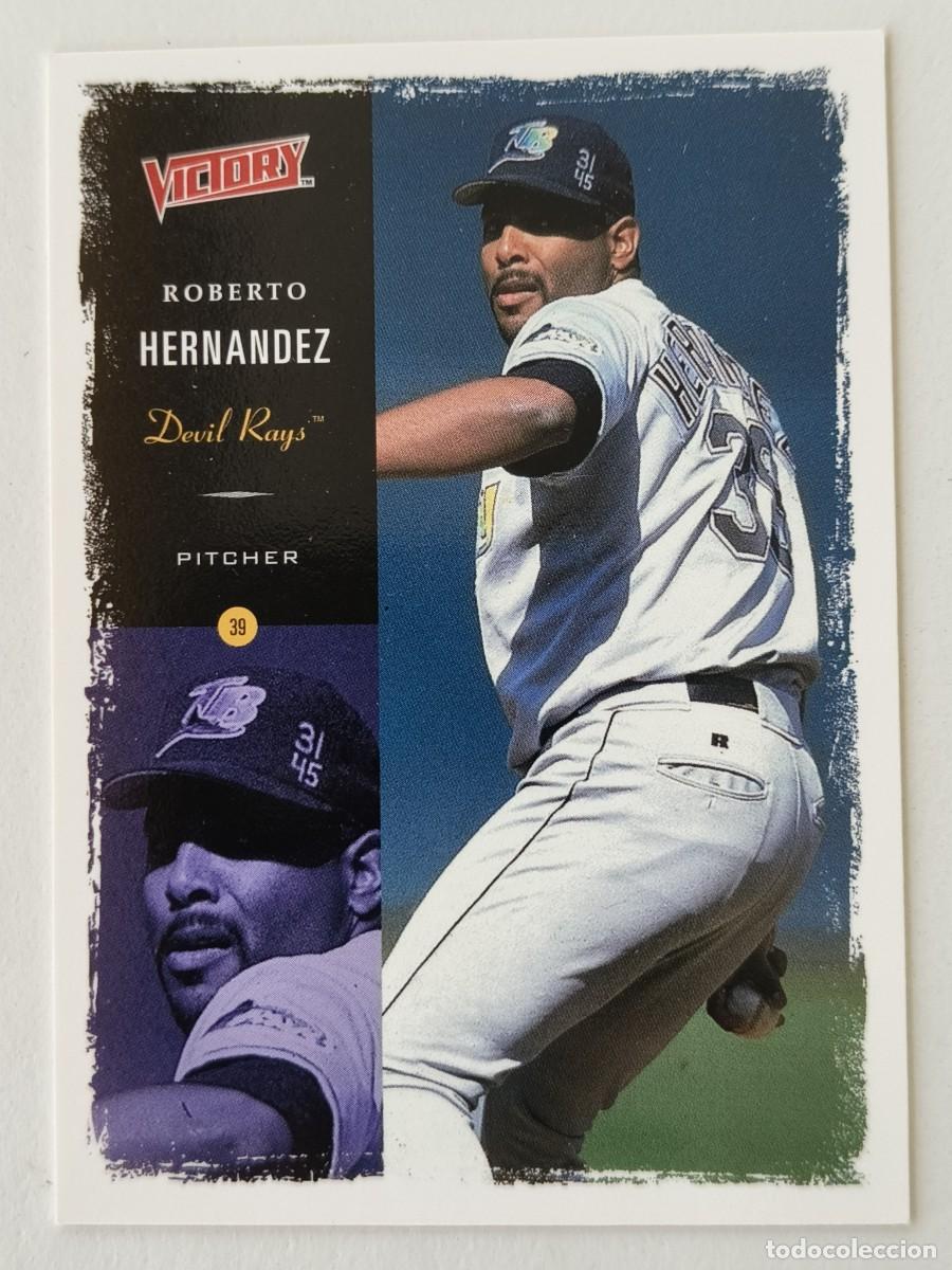 Coleccionismo deportivo: #96 ROBERTO HERNANDEZ (TAMPA BAY DEVIL RAYS) BEISBOL MLB 2000 UPPER DECK VICTORY
