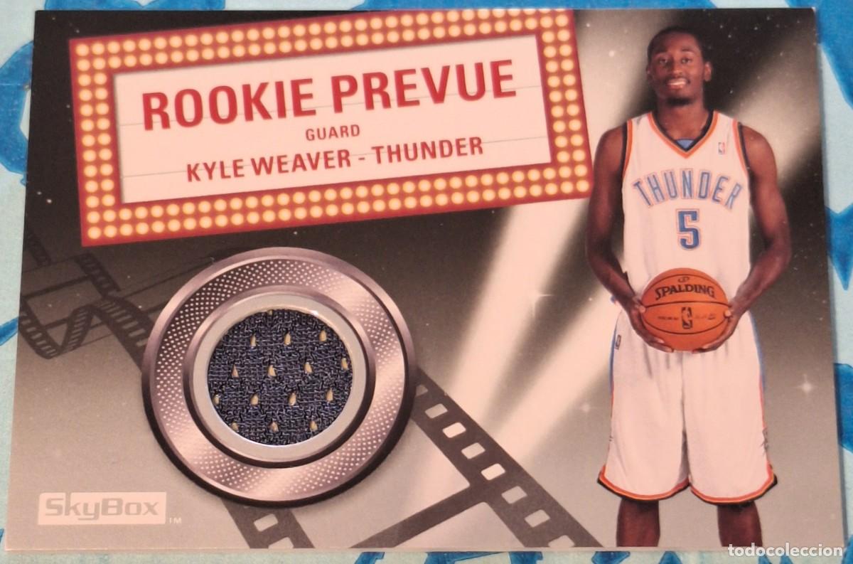 Coleccionismo deportivo: Kyle Weaver Oklahoma City Thunder Skybox 2008-09 Rookie Prevue