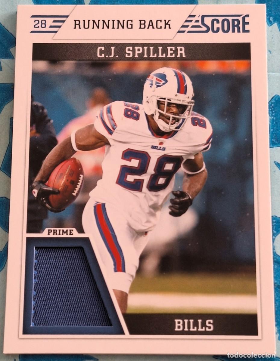 Coleccionismo deportivo: C.J. Spiller Buffalo Bills Panini Score 2011 Football NFL Jersey