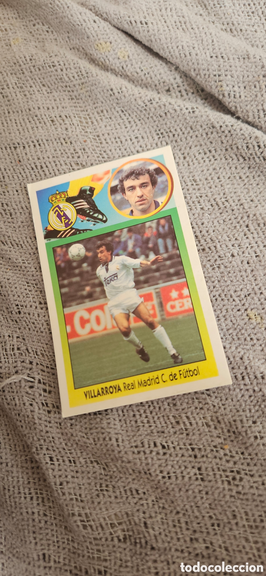 Coleccionismo deportivo: Vlarroya real Madrid este 1993 1994 93 94